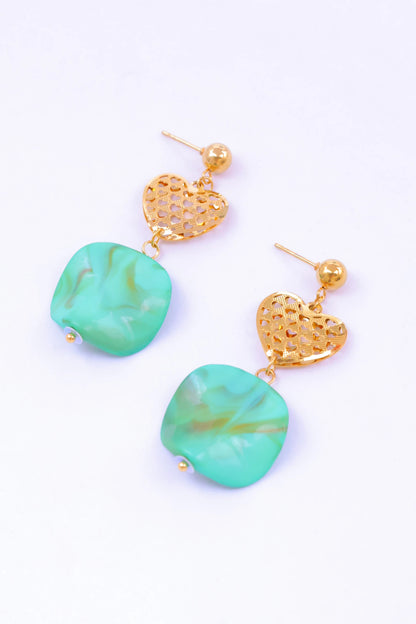 Boucles d’oreilles en acier inoxydable