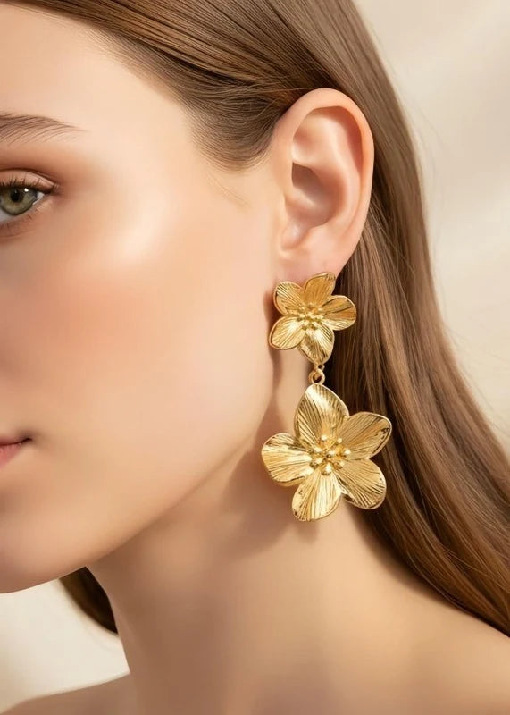 Boucles d’oreilles en acier inoxydable