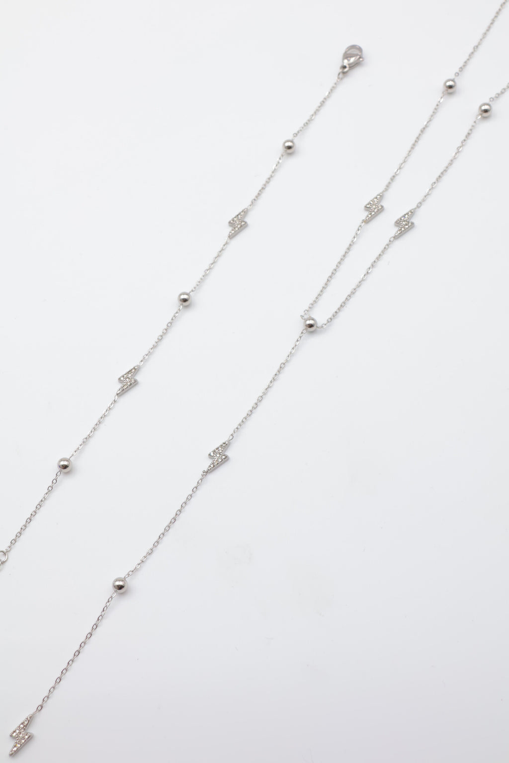 Parure de bijoux en acier inoxydable - ARGENT