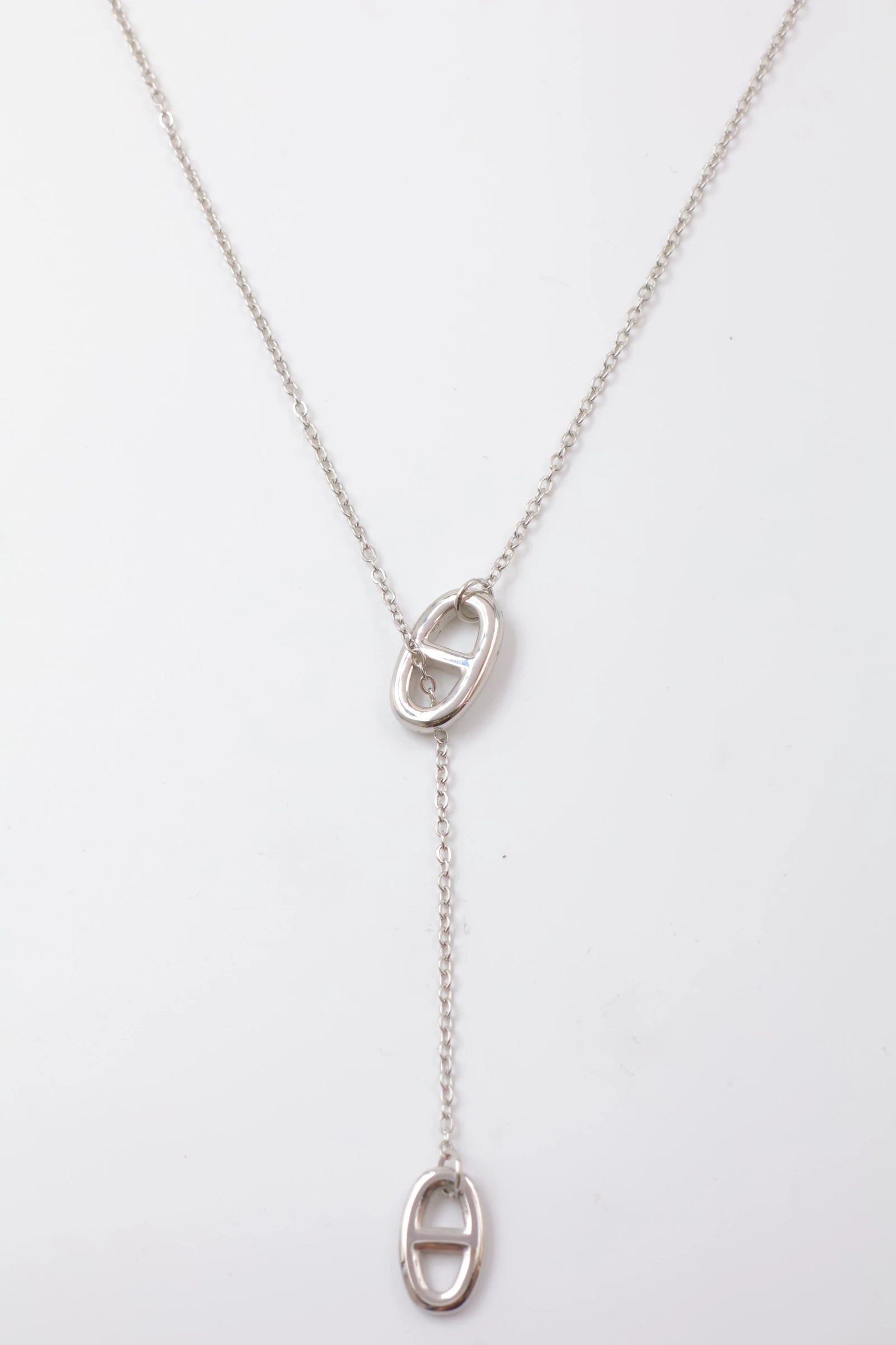 Collier en acier inoxydable - ARGENT