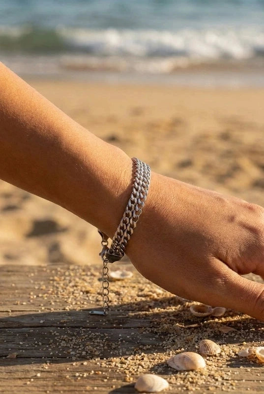 Bracelets en acier inoxydable