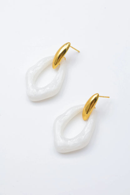 Boucles d’oreilles en acier inoxydable