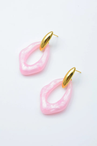 Boucles d’oreilles en acier inoxydable