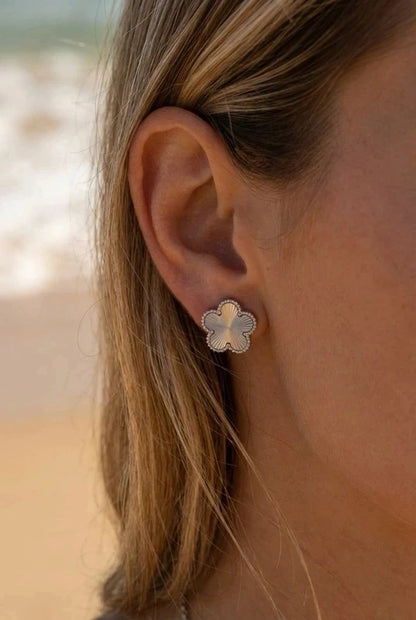 Boucles d’oreilles en acier inoxydable