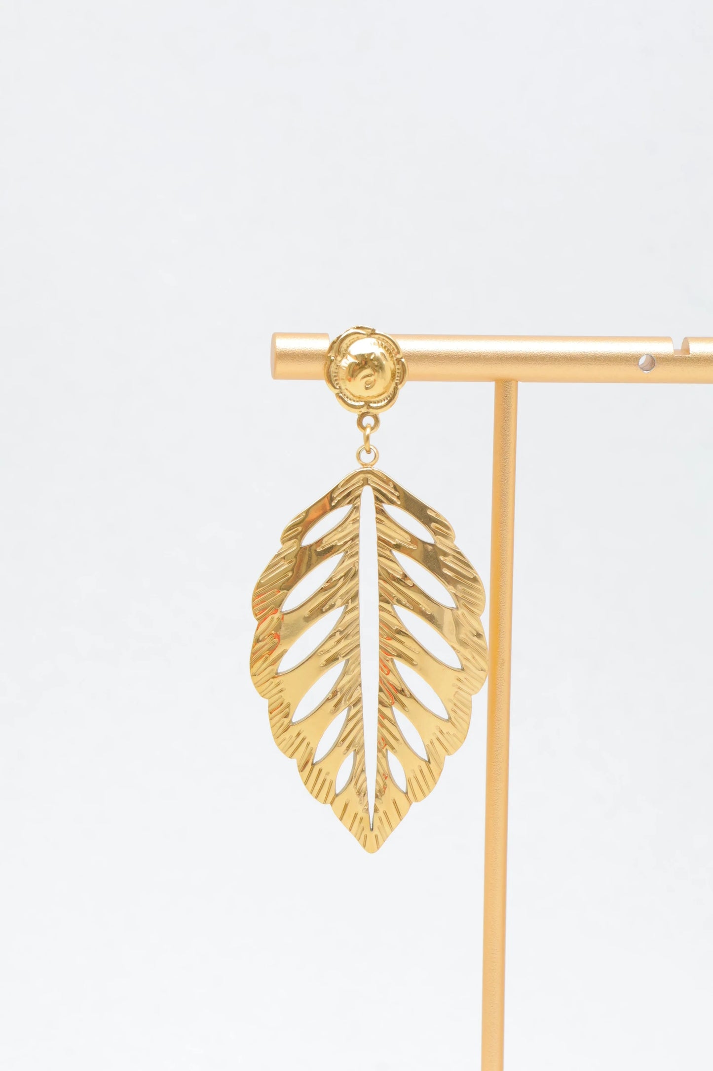 Boucles d’oreilles en acier inoxydable