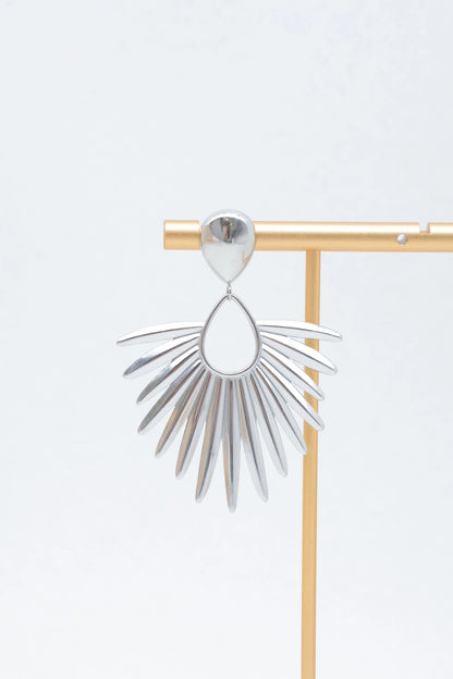 Boucles d’oreilles en acier inoxydable