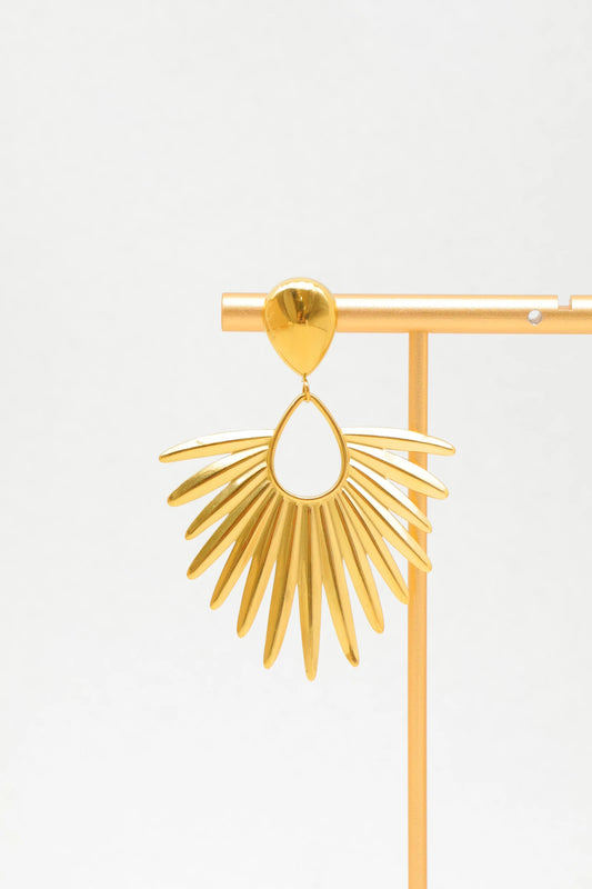 Boucles d’oreilles en acier inoxydable