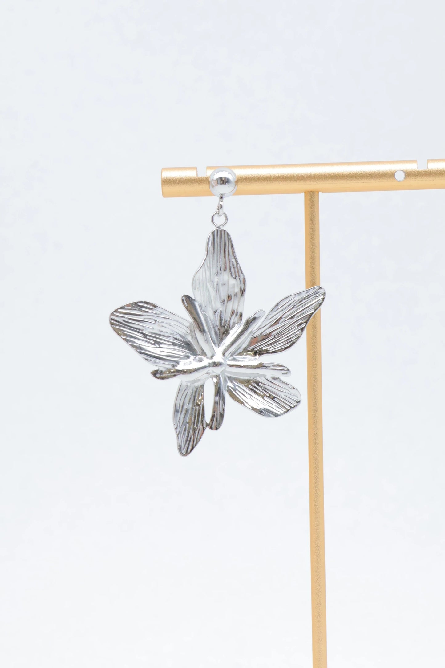 Boucles d’oreilles en acier inoxydable