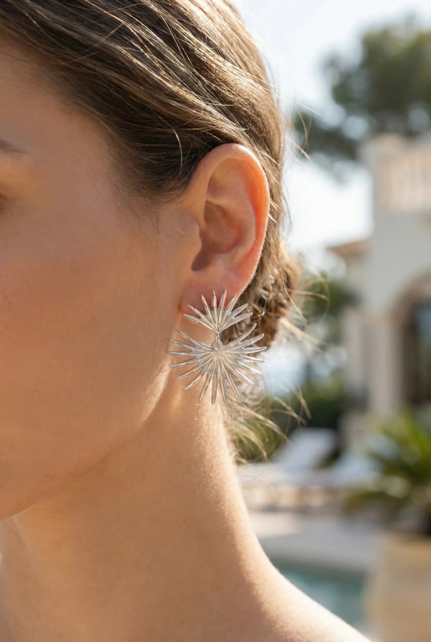 Boucles d’oreilles en acier inoxydable