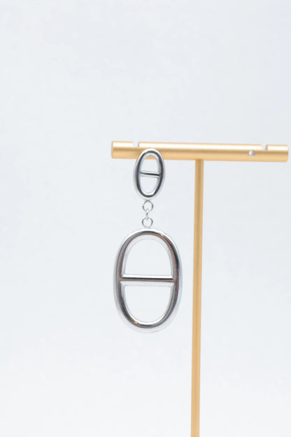 Boucles d’oreilles en acier inoxydable