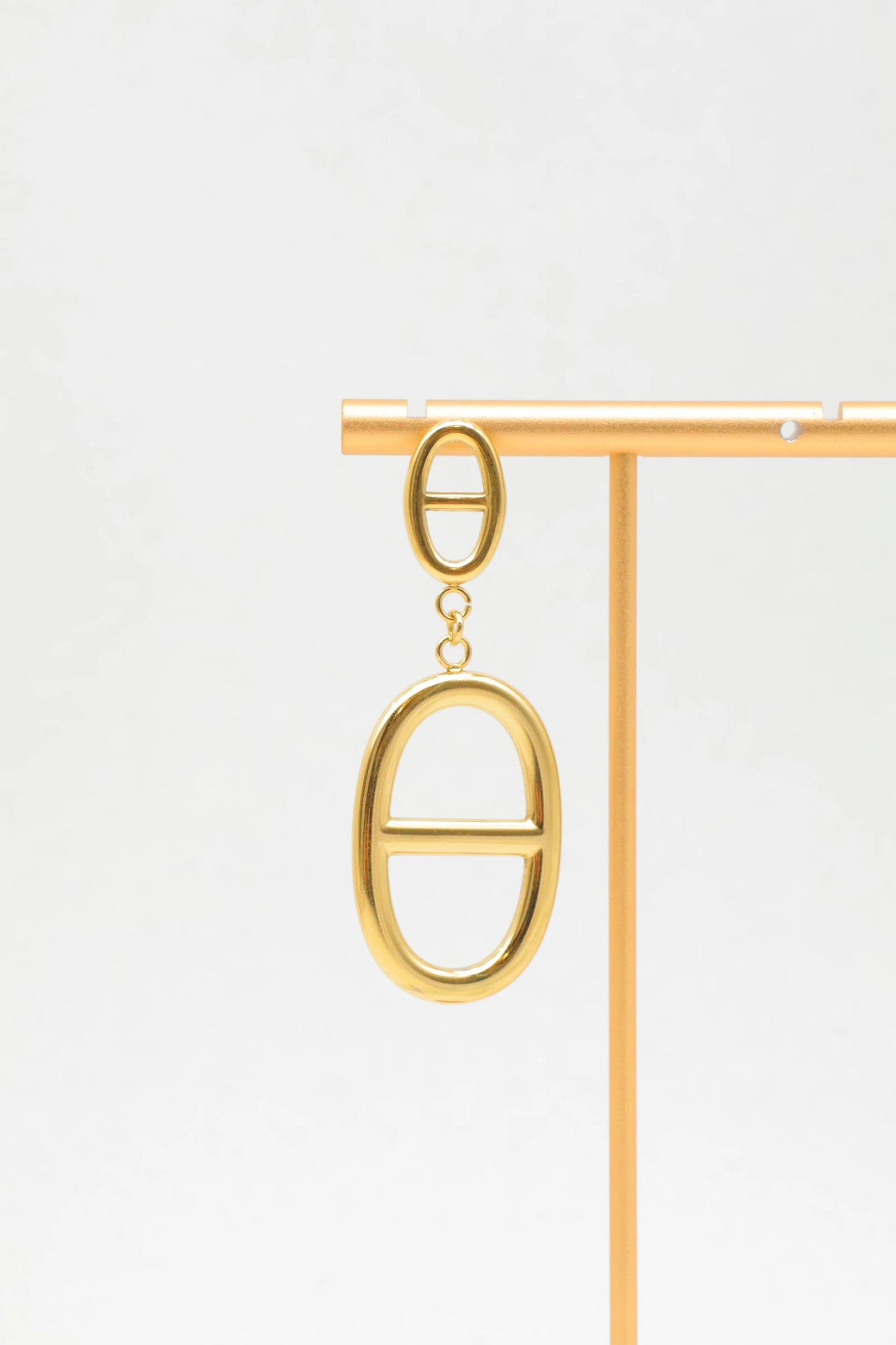 Boucles d’oreilles en acier inoxydable