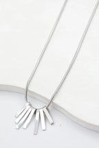 Collier en acier inoxydable - ARGENT