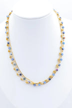 Collier en acier inoxydable - BLEU