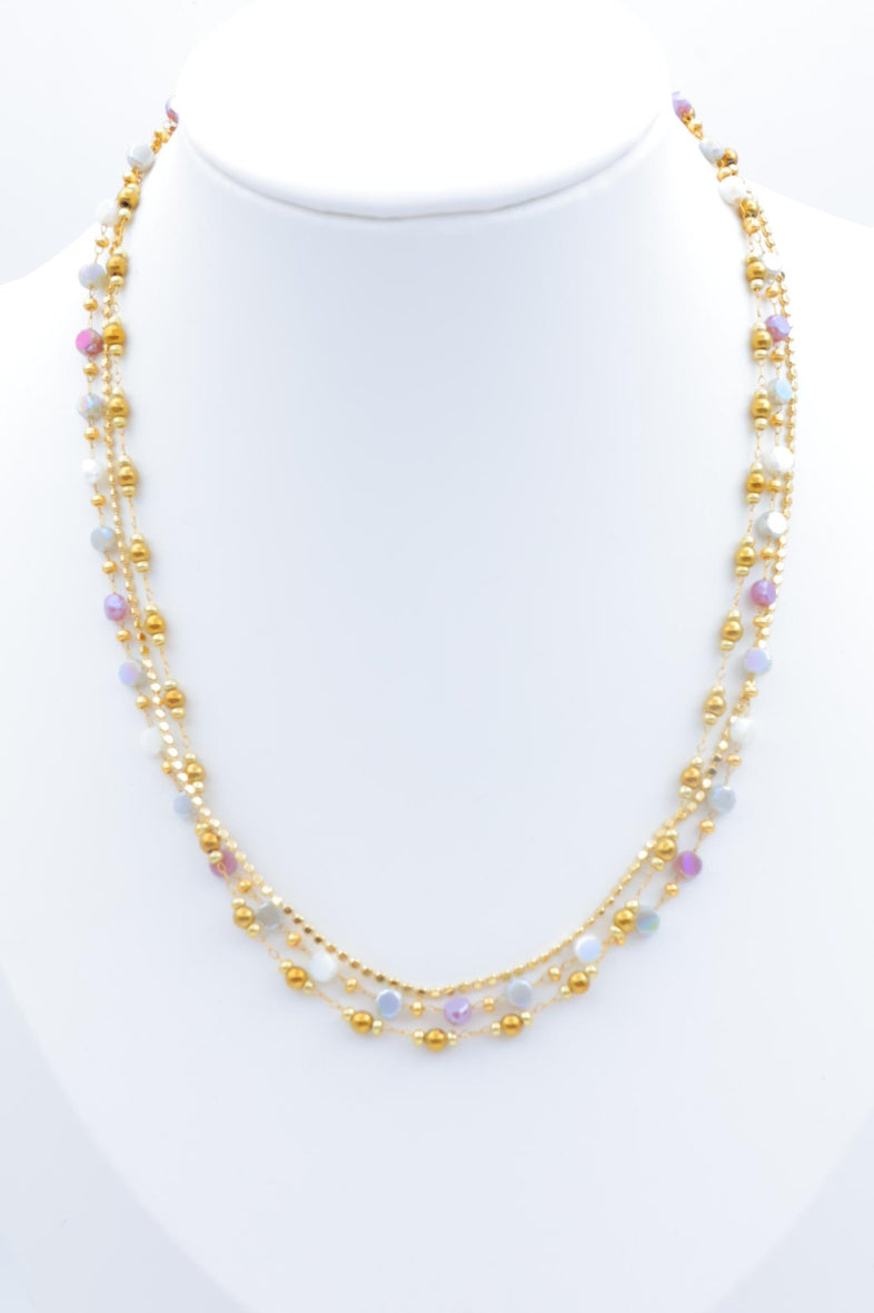 Collier en acier inoxydable - ÉCRU
