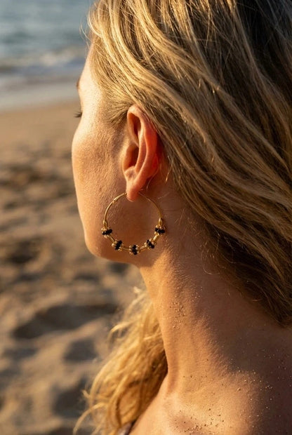 Boucles d’oreilles en acier inoxydable