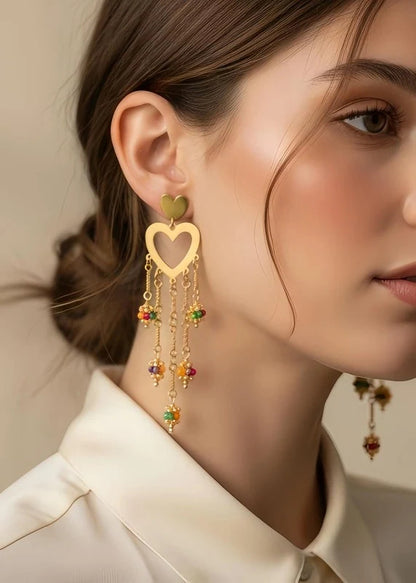 Boucles d’oreilles en acier inoxydable
