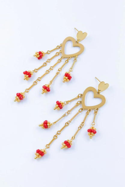 Boucles d’oreilles en acier inoxydable