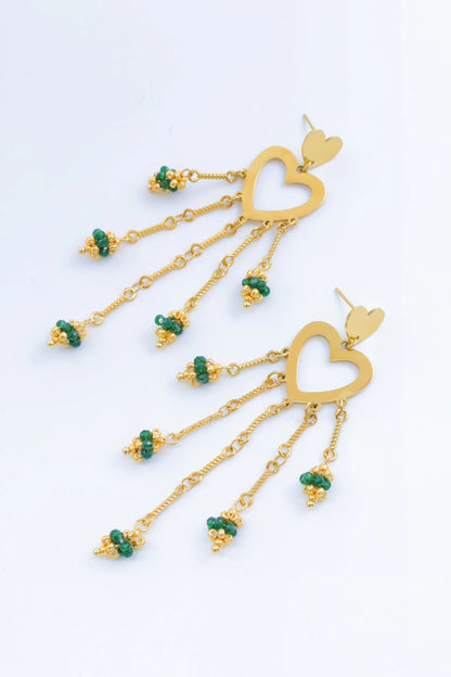 Boucles d’oreilles en acier inoxydable