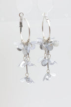 Boucles d'oreilles en acier inoxydable - ARGENT