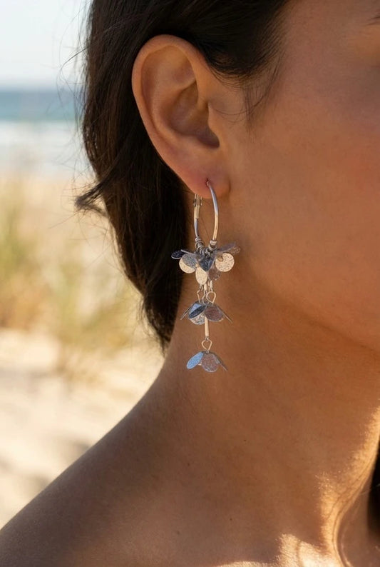 Boucles d’oreilles en acier inoxydable