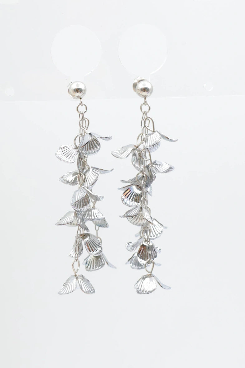 Boucles d'oreilles en acier inoxydable - ARGENT