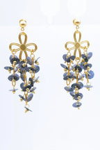 Boucles d'oreilles en acier inoxydable - NOIR