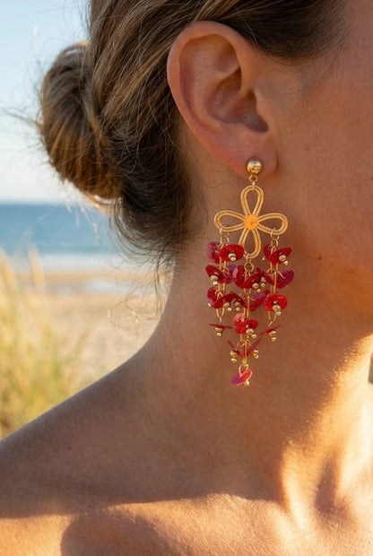 Boucles d’oreilles en acier inoxydable