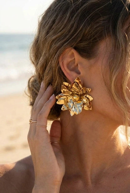 Boucles d’oreilles en acier inoxydable
