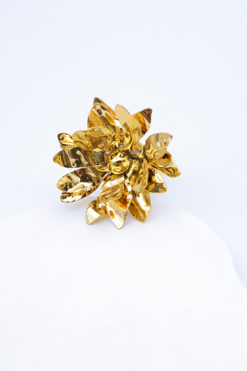 Bague en acier inoxydable ajustable - DORÉ