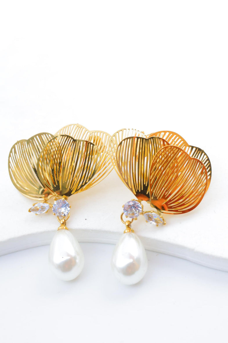 Boucles d'oreilles en acier inoxydable - DORÉ