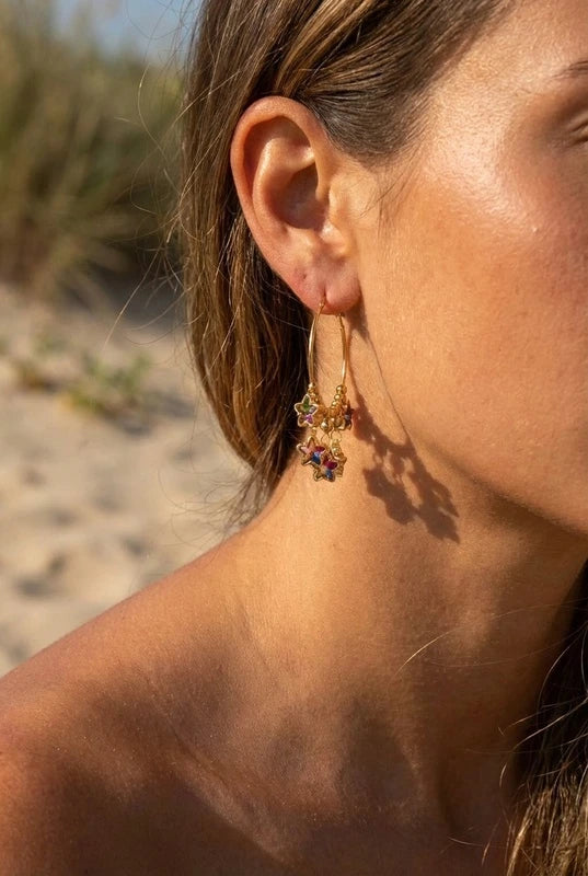 Boucles d’oreilles en acier inoxydable