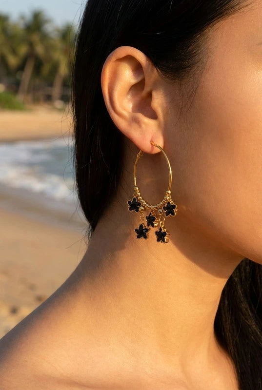 Boucles d’oreilles en acier inoxydable