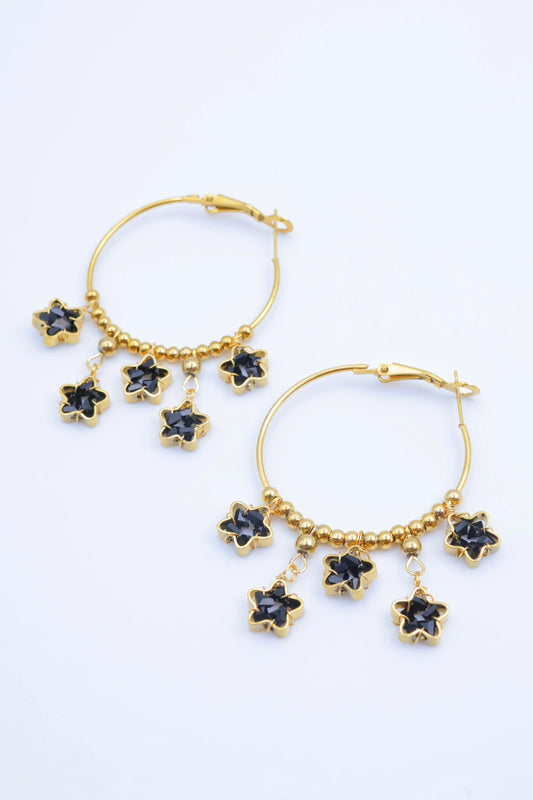 Boucles d’oreilles en acier inoxydable