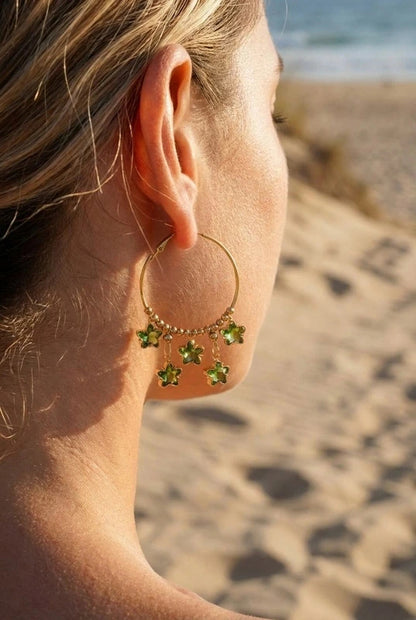 Boucles d’oreilles en acier inoxydable