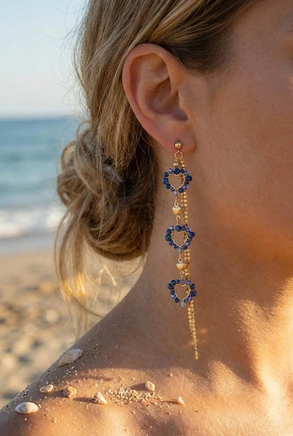 Boucles d’oreilles en acier inoxydable