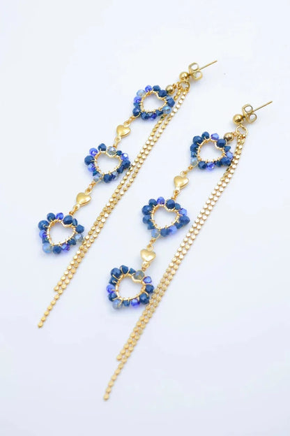 Boucles d’oreilles en acier inoxydable