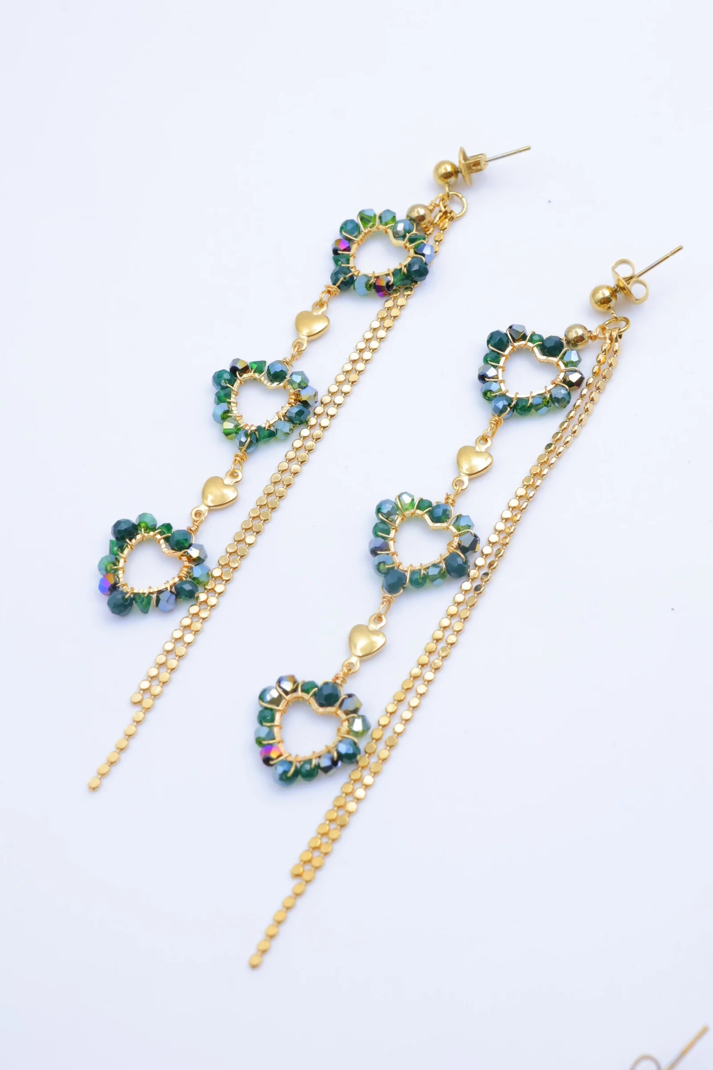 Boucles d’oreilles en acier inoxydable
