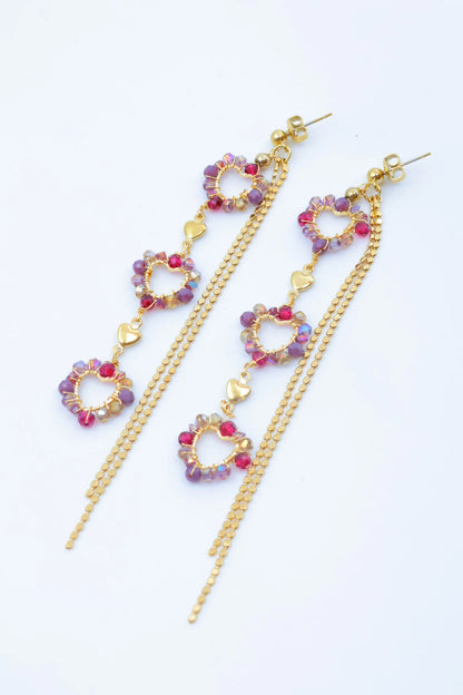 Boucles d’oreilles en acier inoxydable