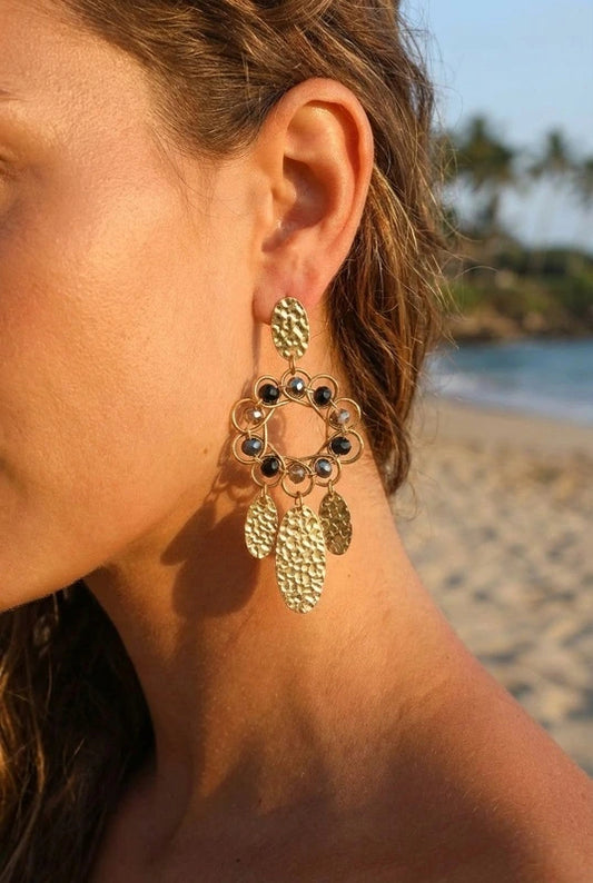 Boucles d’oreilles en acier inoxydable