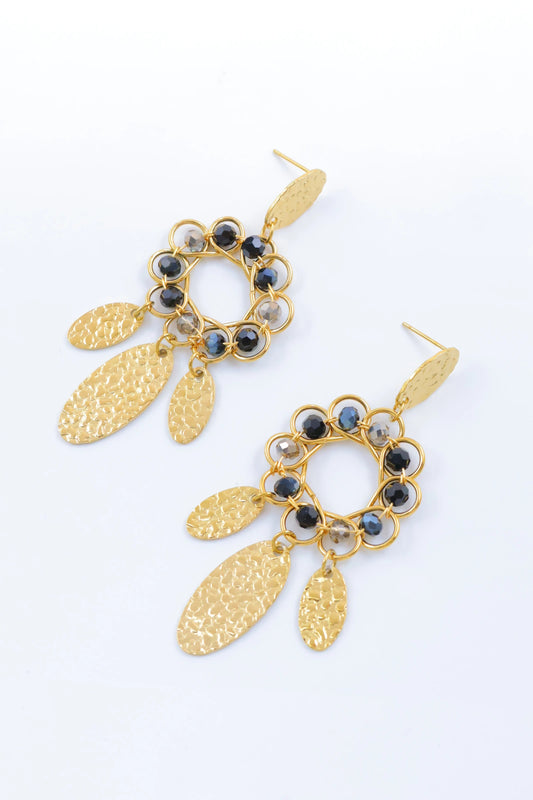 Boucles d’oreilles en acier inoxydable
