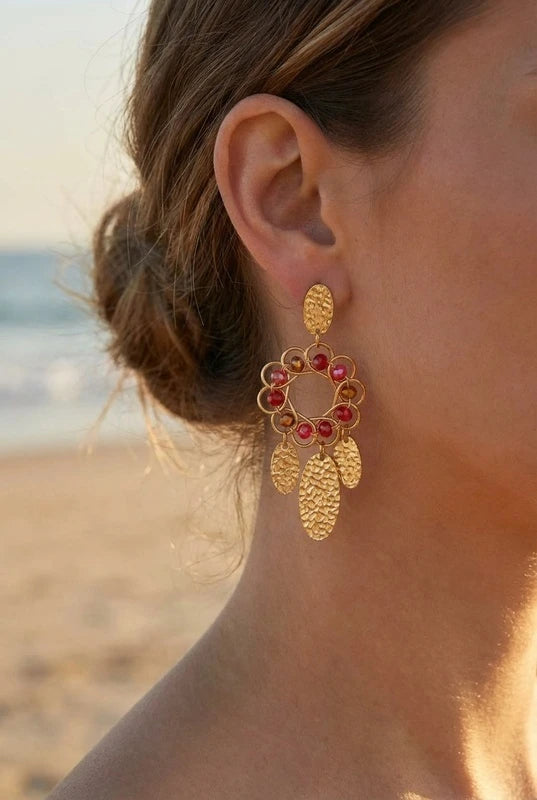 Boucles d’oreilles en acier inoxydable