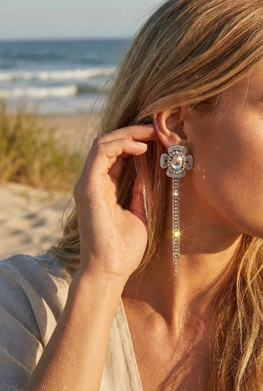 Boucles d’oreilles en acier inoxydable