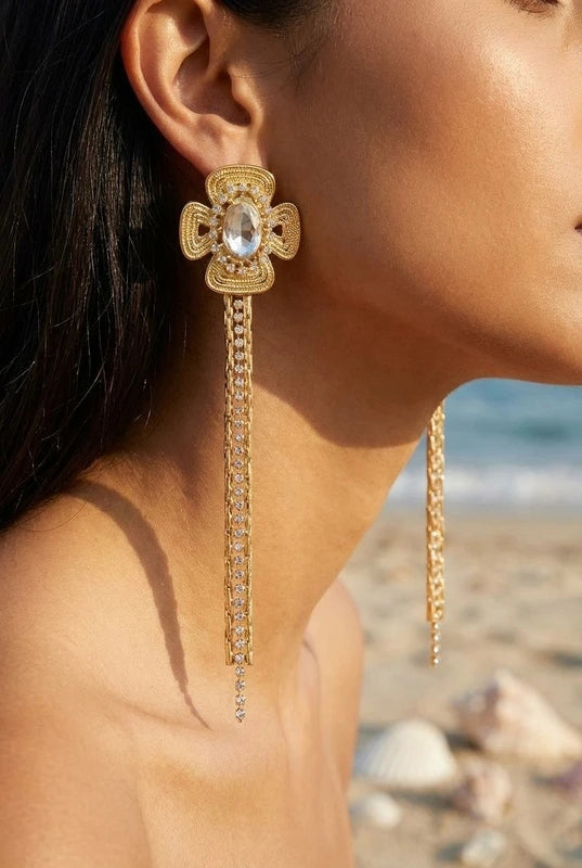 Boucles d’oreilles en acier inoxydable