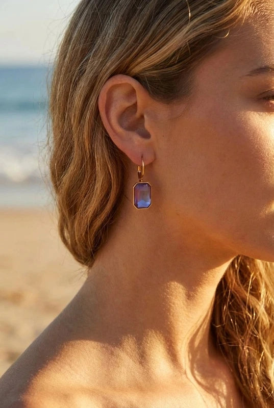 Boucles d’oreilles en acier inoxydable