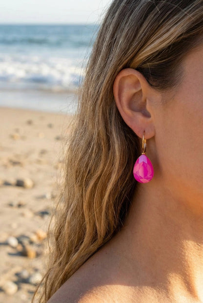 Boucles d’oreilles en acier inoxydable