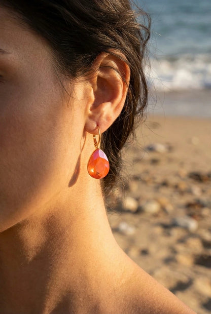 Boucles d’oreilles en acier inoxydable