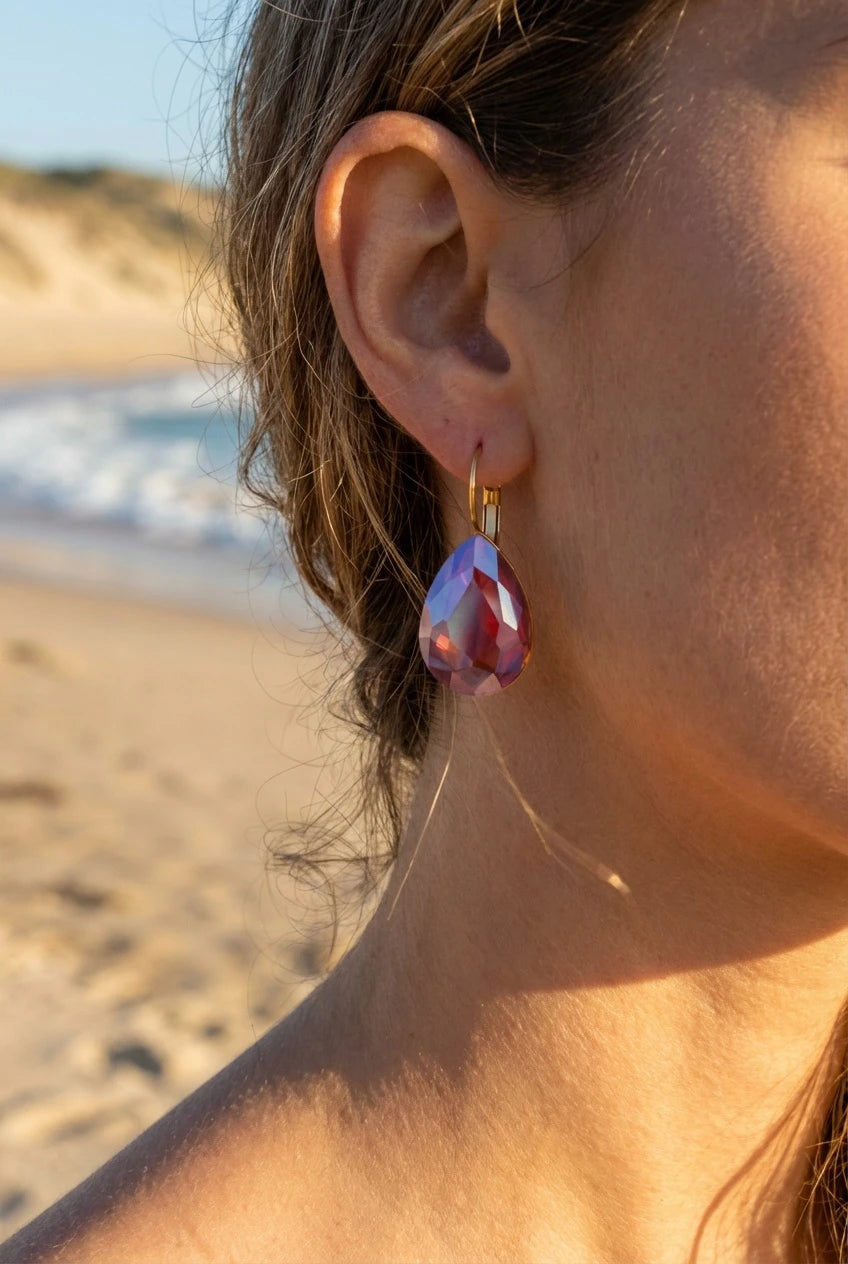 Boucles d’oreilles en acier inoxydable