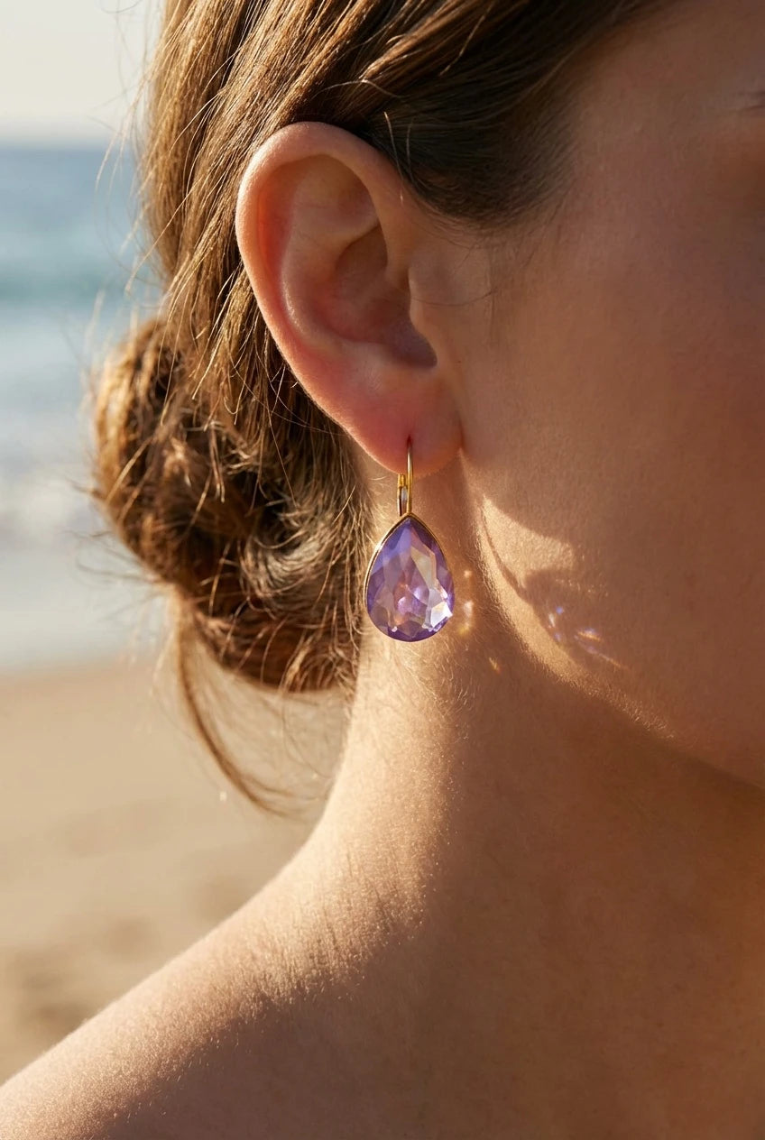 Boucles d’oreilles en acier inoxydable