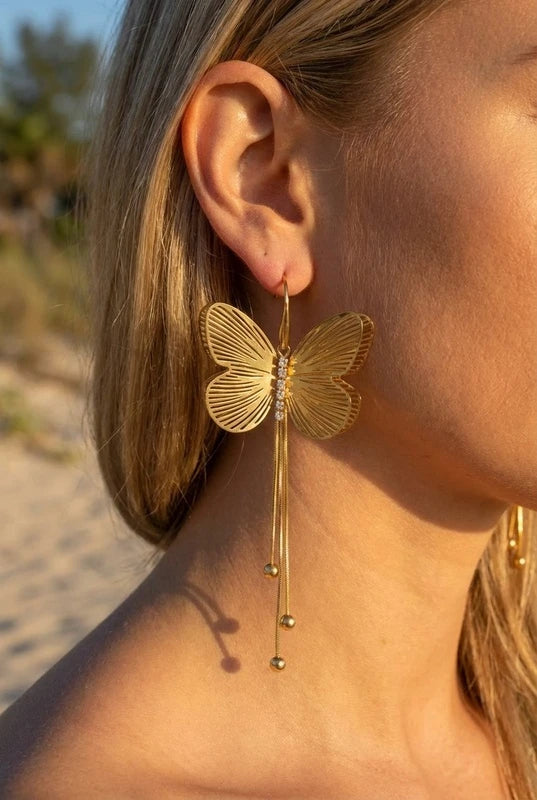 Boucles d’oreilles en acier inoxydable