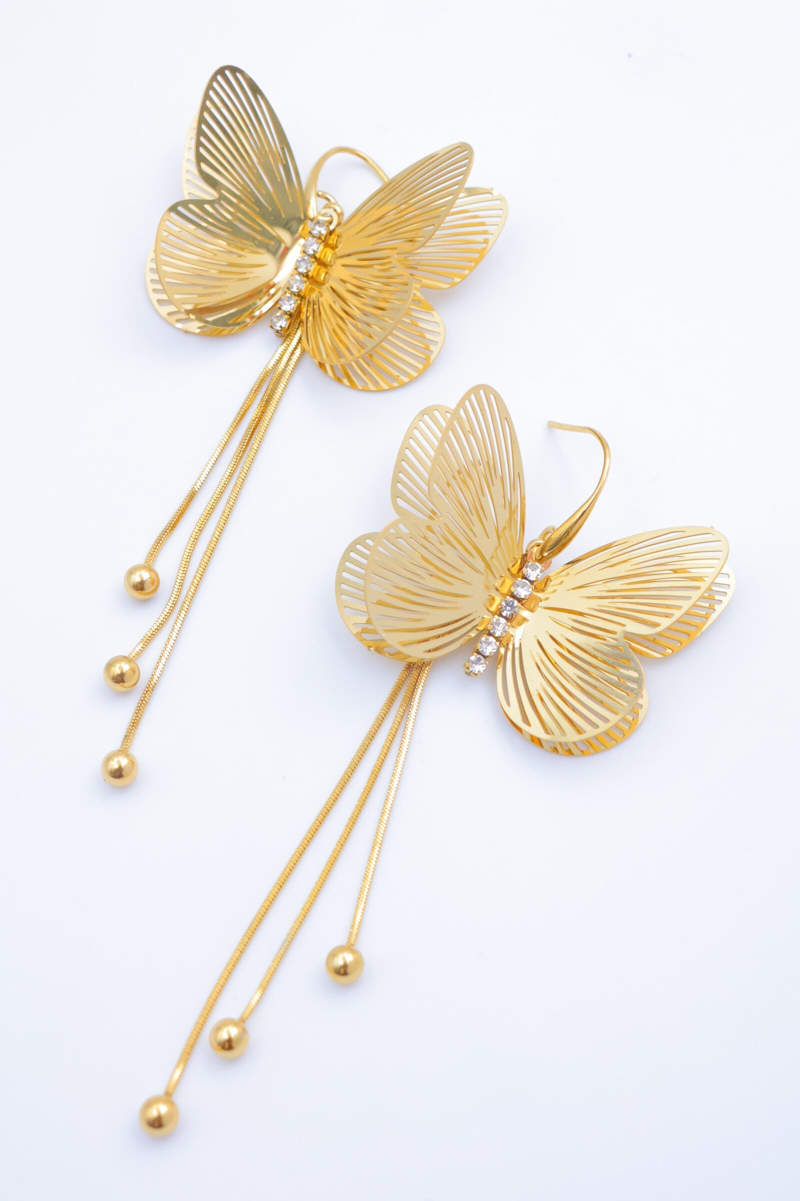 Boucles d'oreilles en acier inoxydable - DORÉ